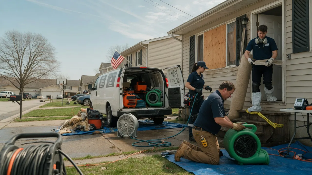 Water Damage Restoration in Marengo, WI near me